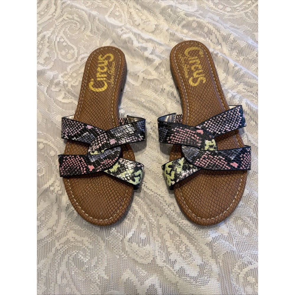 Circus By Sam Edelman Women's Shoes Sandals Multicolor  6.5 Summer Beach Vibe